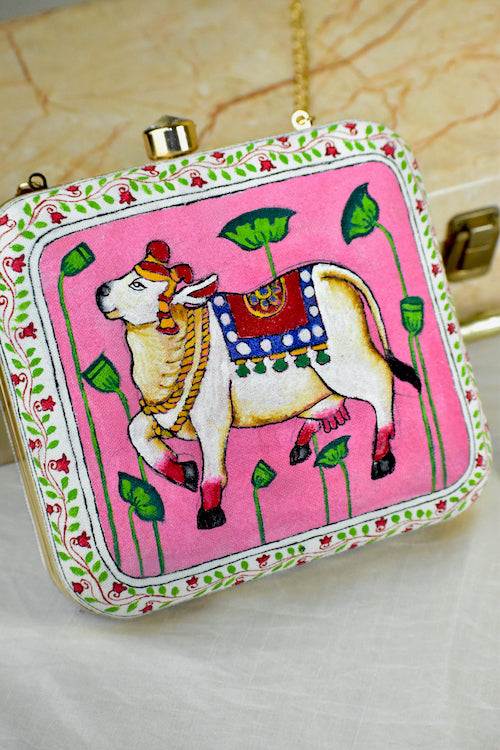 Divine Handpainted Clutch