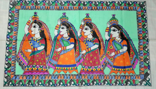 Diorama Designs "Saanjh" Handpainted Art Work