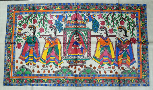 Diorama Designs "Doli Ka Haar" Handpainted Art Work