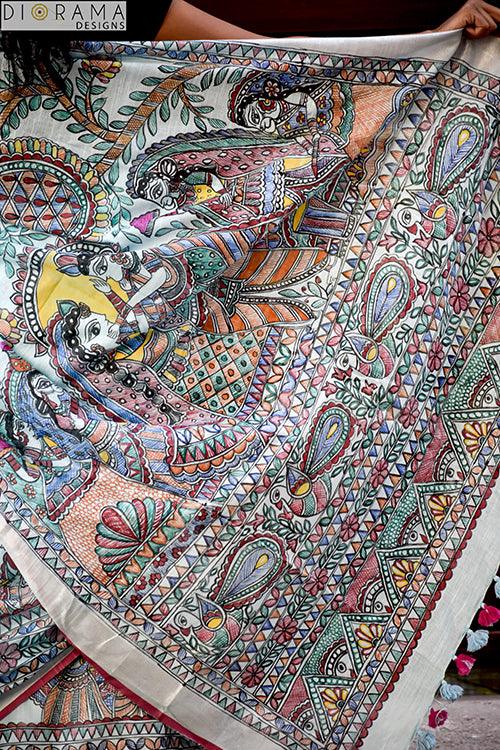 Holi Linens Madhubani