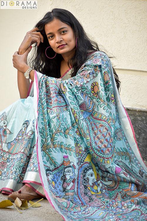 Holi Linens Madhubani