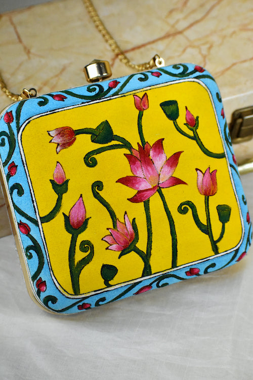 Divine Handpainted Clutch