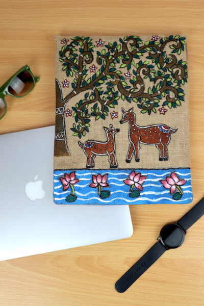 Soulful Art Handpainted Laptop Sleeve