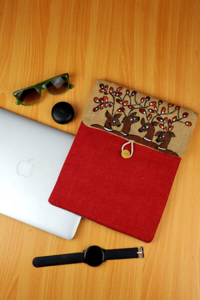 Soulful Art Handpainted Laptop Sleeve