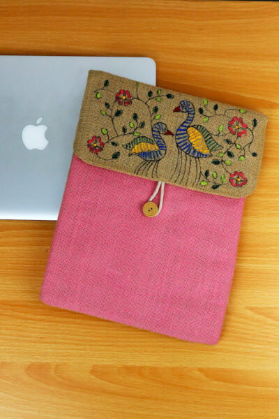 Folk Art Handpainted Laptop Sleeve